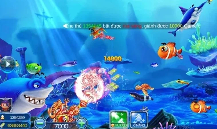 Giao diện chơi Bắn Cá Vua Hải Tặc tại Bet88