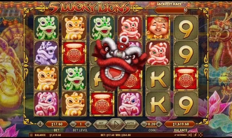 Thiết kế biểu tượng game Nổ Hũ Lân Hái Lộc tại Bet88 đẹp mắt, ấn tượng